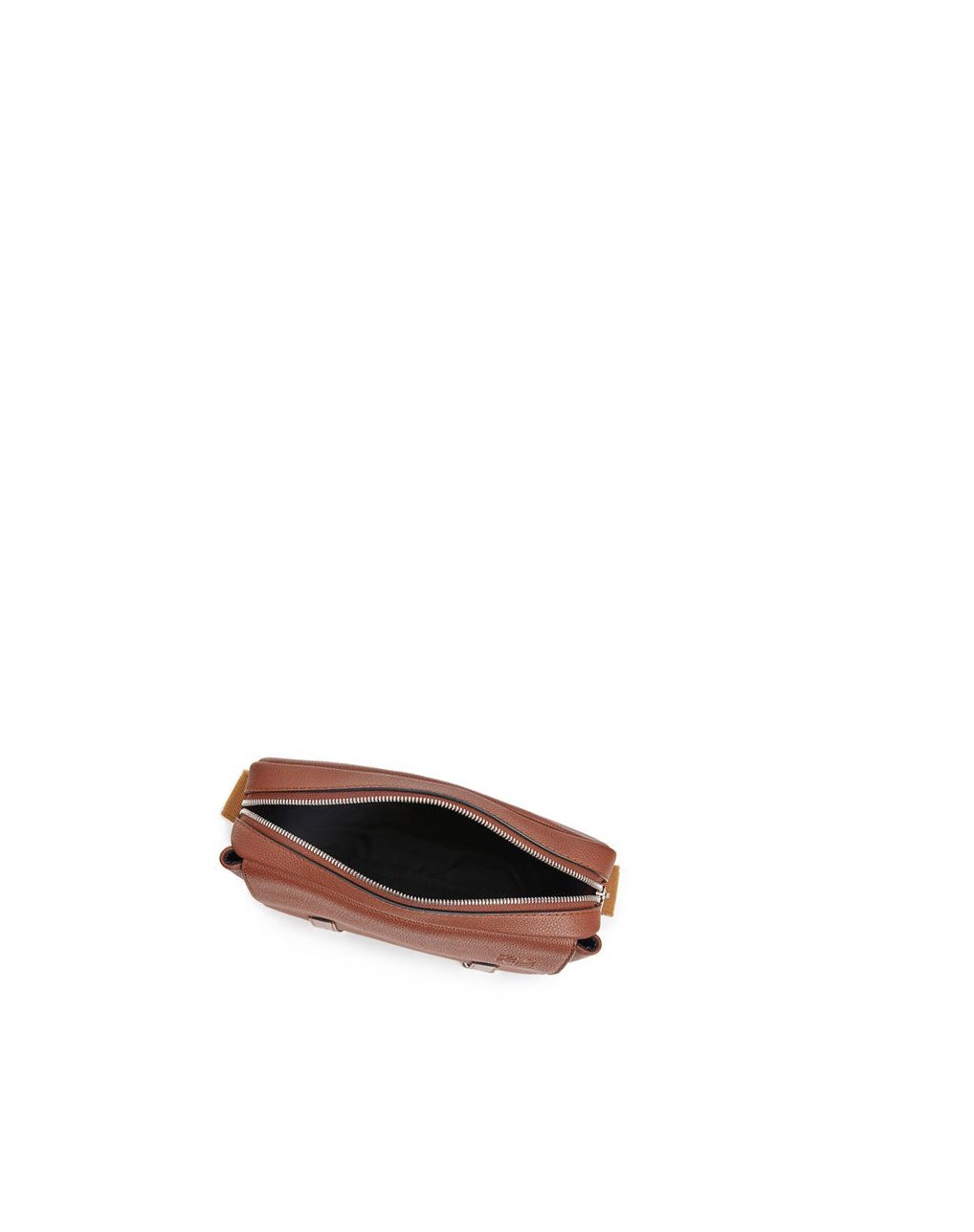Loewe XS Military messenger bag in soft grained calfskin Cognac | NSOPC-7148