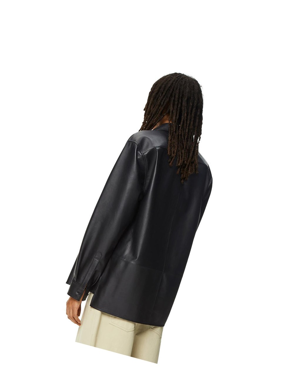 Loewe Zip overshirt in nappa Negros | IMEFN-0637