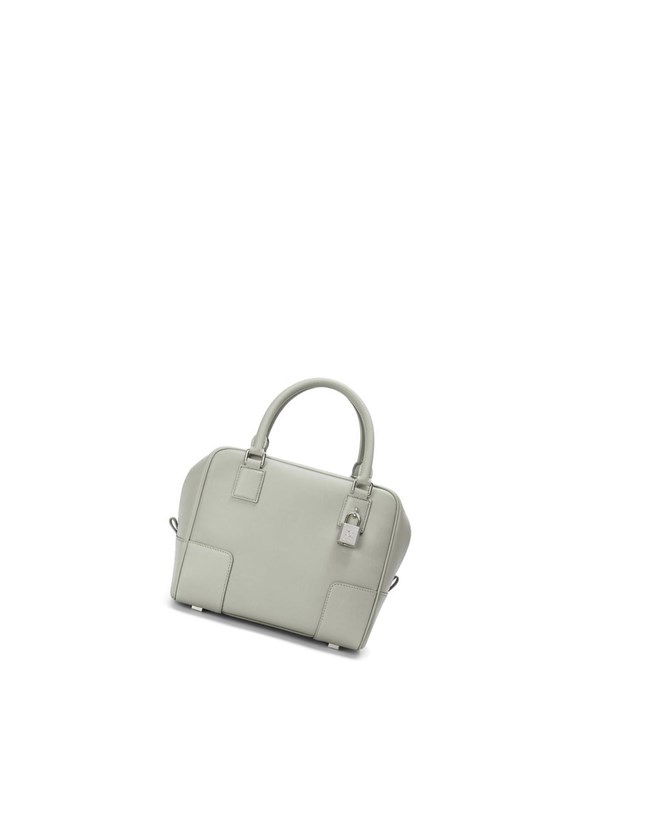 Loewe Amazona 19 square bag in nappa calfskin Grises | RLWKV-5869