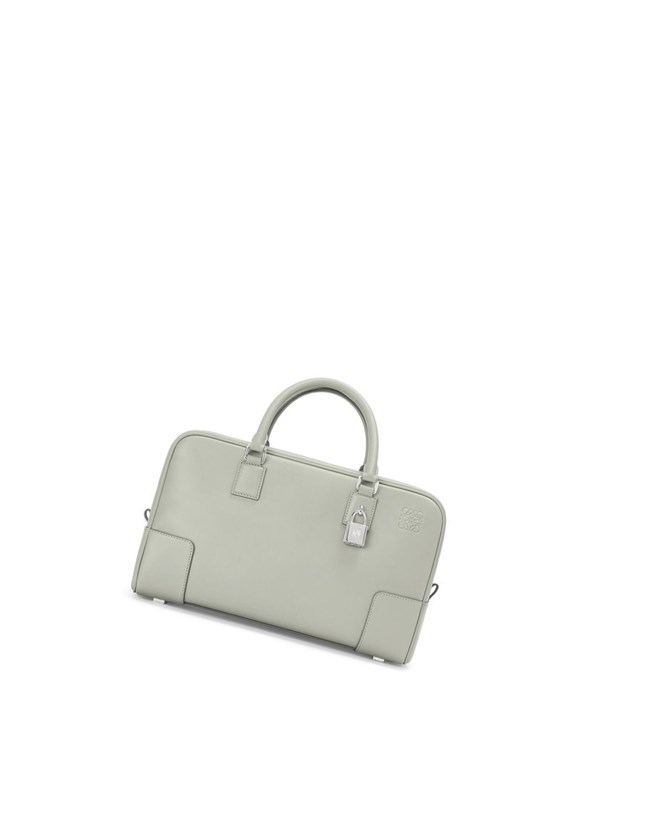 Loewe Amazona 28 bag in nappa calfskin Grises | WJVZX-8437