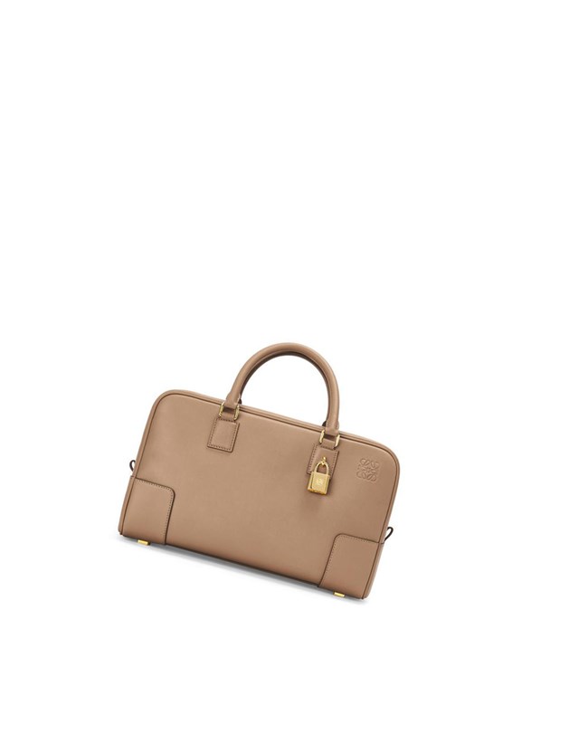 Loewe Amazona 28 bag in nappa calfskin Mink Color | TXFCG-3294
