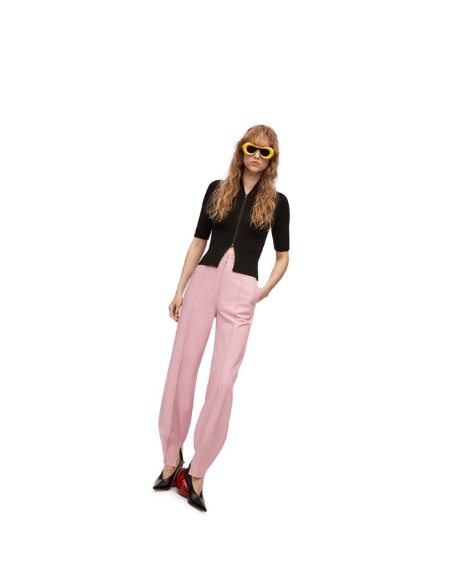 Loewe Balloon trousers in nappa Rosas Claro | PAFBH-2486