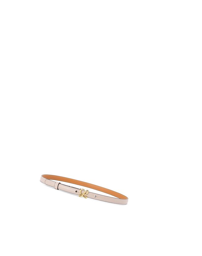 Loewe Belt in smooth calfskin Azules Dorados | GLXCB-3216