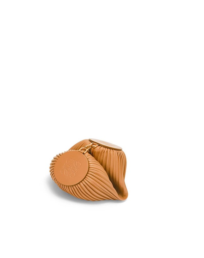 Loewe Bracelet pouch in nappa calfskin Warm Desert | XVKSG-9463