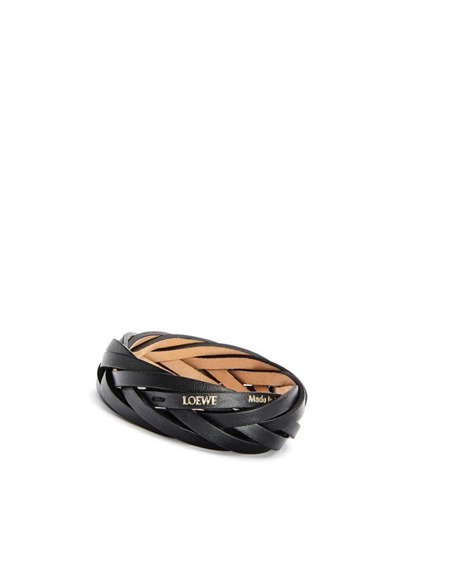 Loewe Braided bangle in classic calfskin Negros | CHKIA-6714