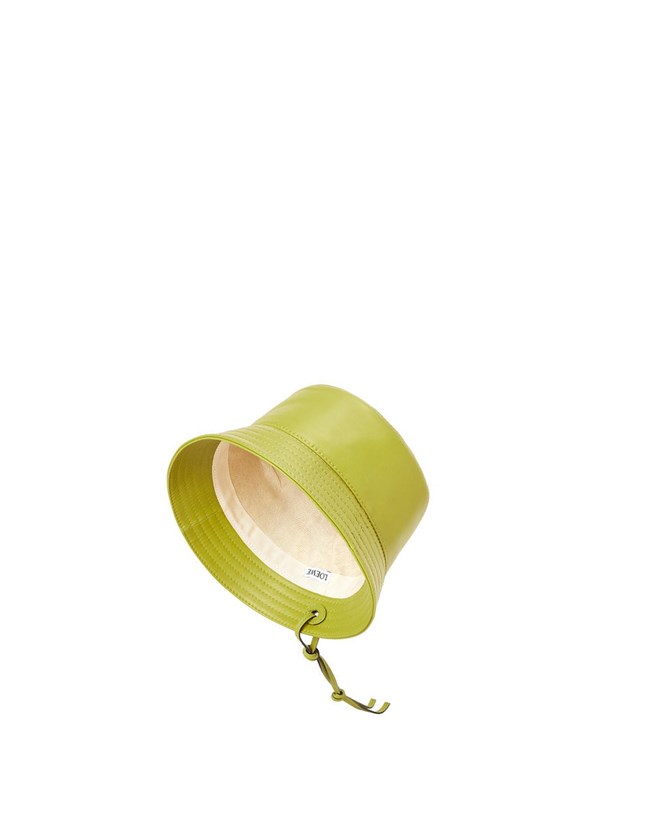 Loewe Bucket hat in nappa clafskin Amarillos | DIHCB-4716