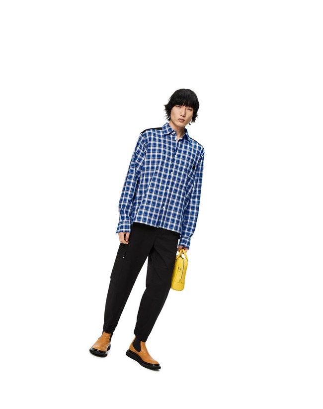 Loewe Cargo trousers in cotton Negros | SUJID-3608
