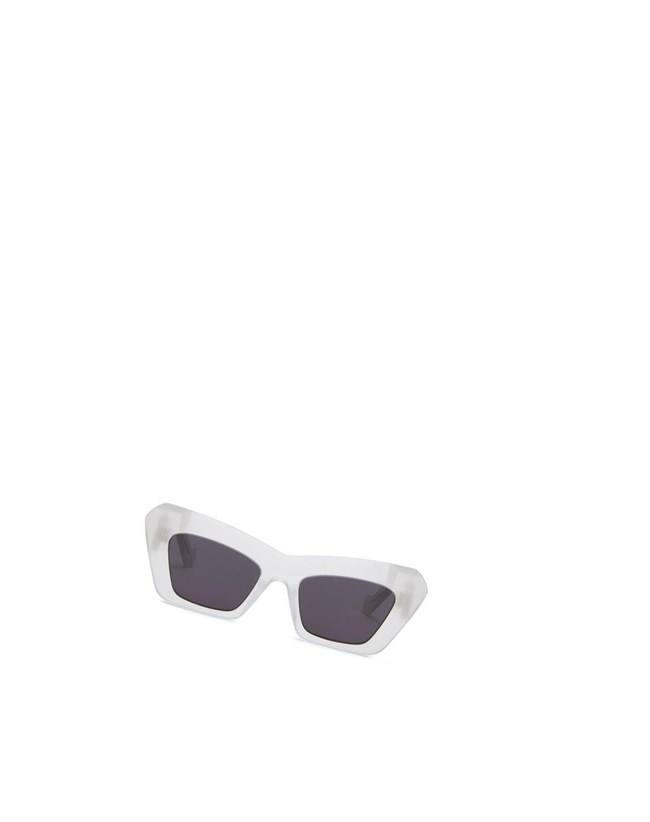 Loewe Cat's eye sunglasses Blancos | PCNXA-6820