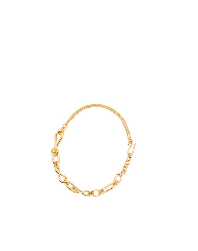 Loewe Chainlink necklace in sterling silver Dorados | KXRFP-8647