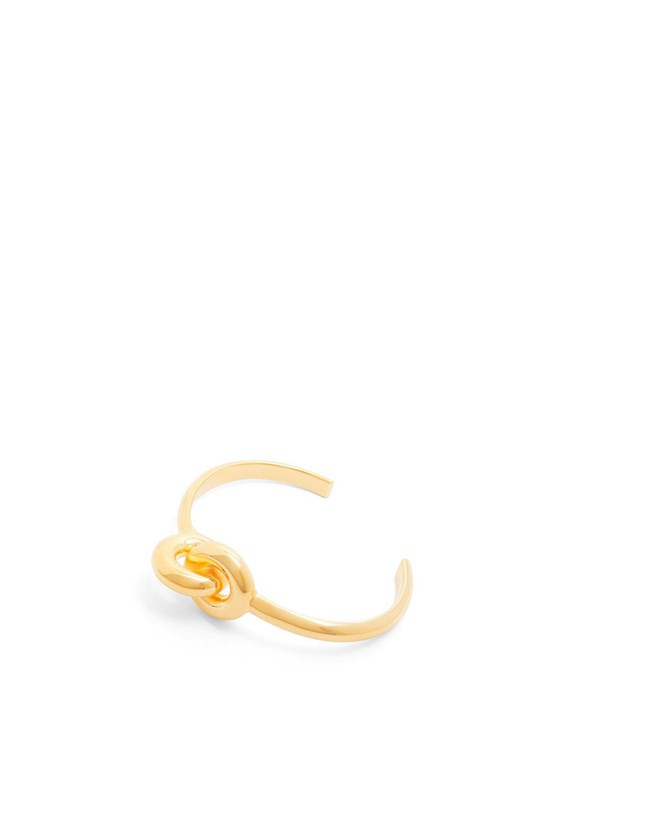 Loewe Donut link cuff in sterling silver Dorados | DVOTC-6129