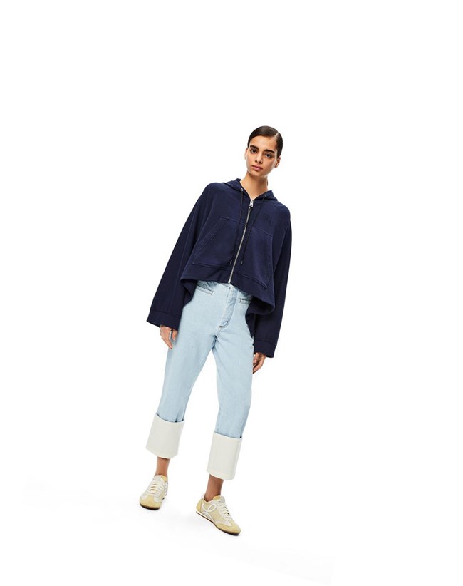 Loewe Fisherman jeans in denim Azules Claro | FXUKM-6031