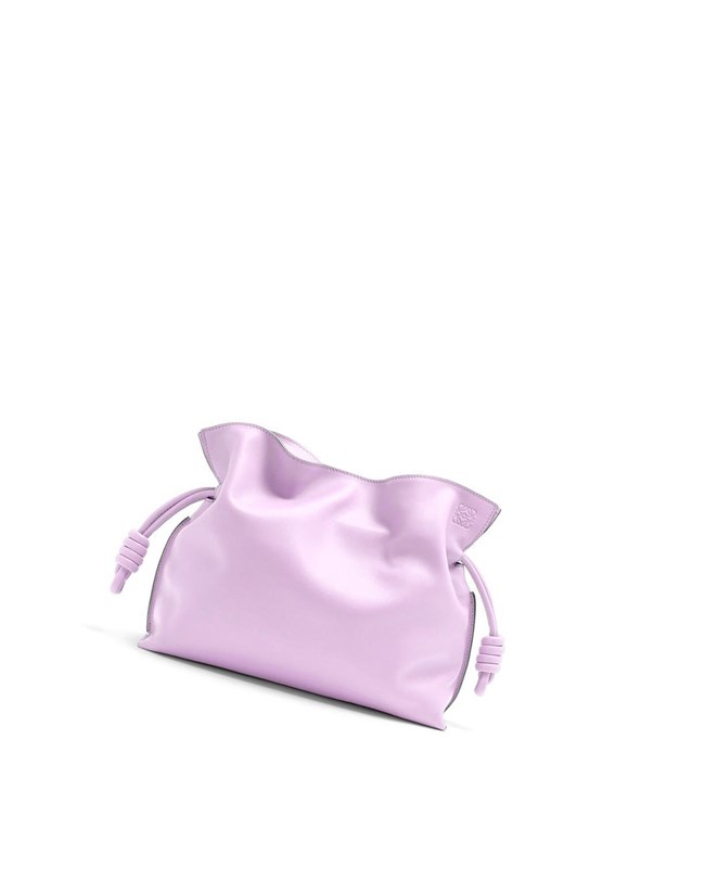 Loewe Flamenco clutch in nappa calfskin Bloom Orchid | KYRWF-1584