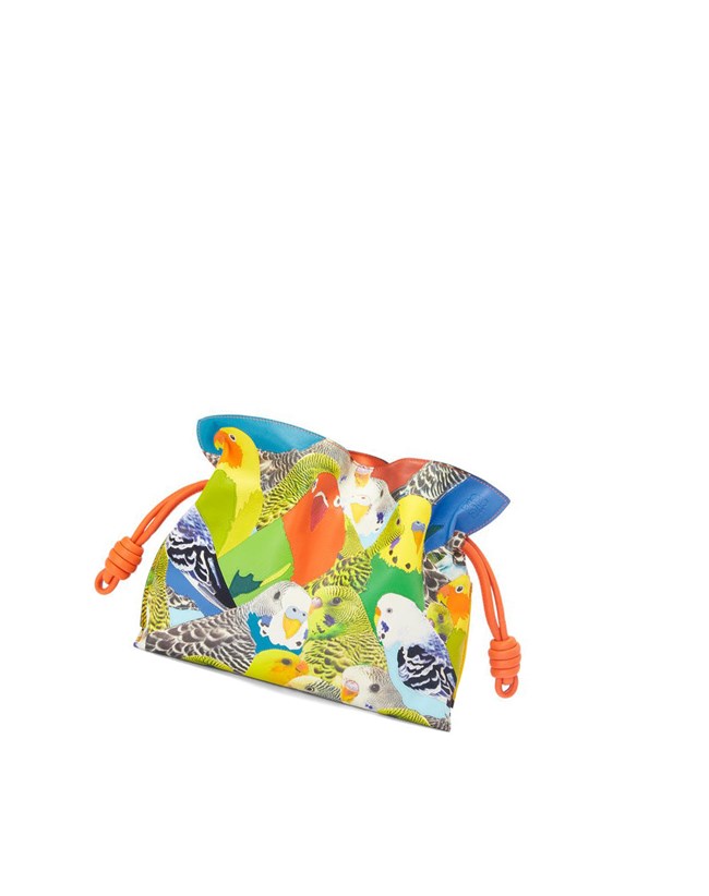 Loewe Flamenco clutch in nappa calfskin Naranjas | SMBIN-9354