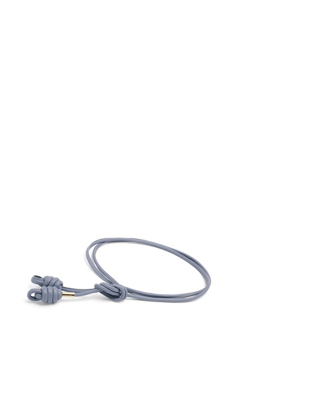 Loewe Flamenco knot belt in classic calfskin Azules | ZJTBV-6483