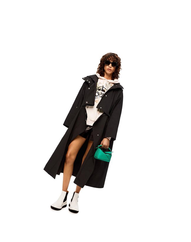 Loewe Halfmoon sunglasses in acetate Kaki Verdes | ECGOK-9142