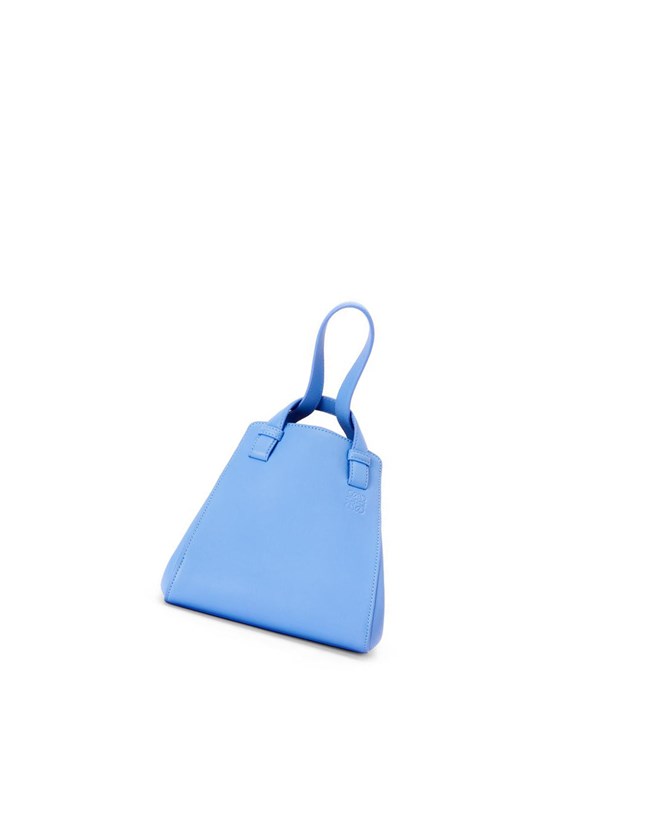 Loewe Hammock Nugget bag in nappa calfskin Azules | LGQNI-8209