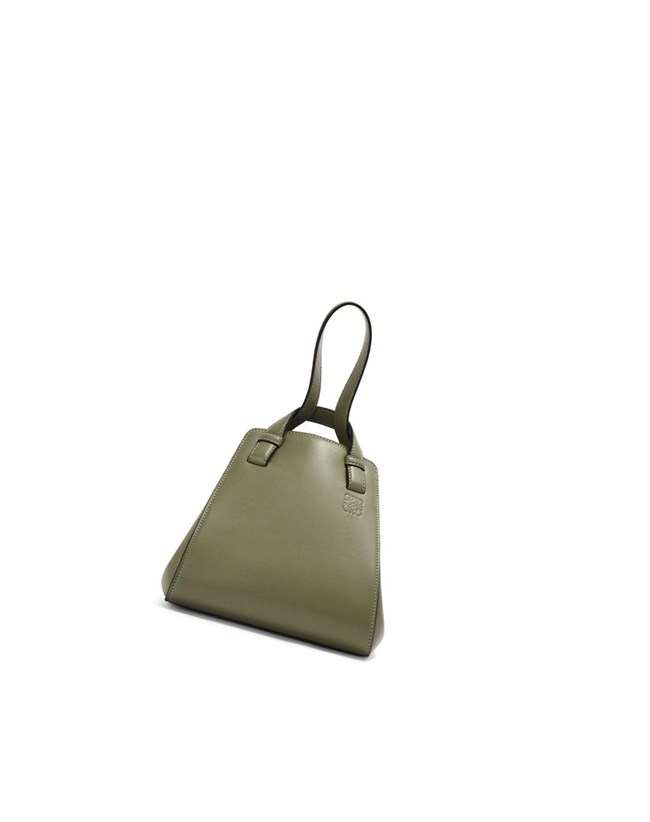 Loewe Hammock Nugget bag in nappa calfskin Verdes | PILAM-8614