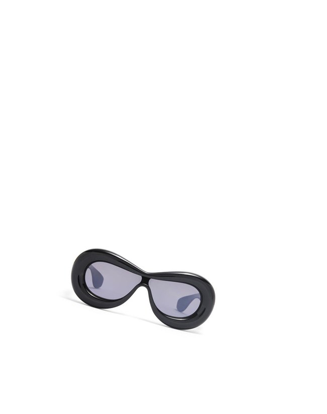 Loewe Inflated mask sunglasses in acetate Negros | IJYXG-7853