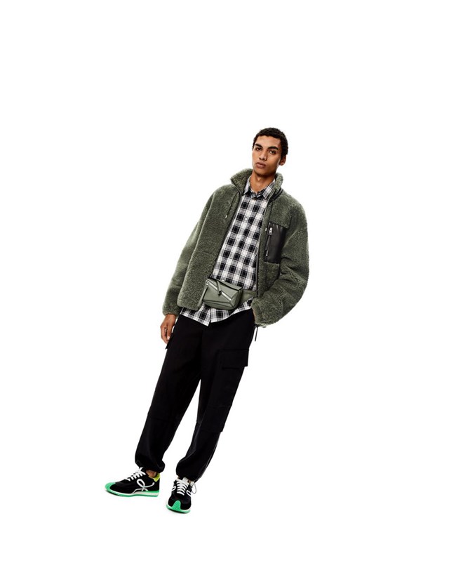 Loewe Jacket in nappa and shearling Negros | KPIFC-9043