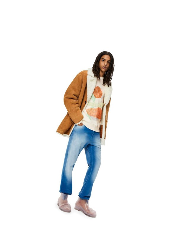 Loewe Jeans in sunbleach denim Azules | CISUQ-0426