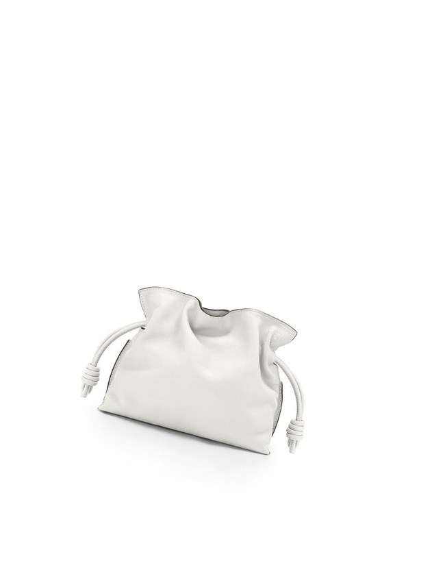 Loewe Mini Flamenco clutch in nappa calfskin Blancos | MPITY-1245
