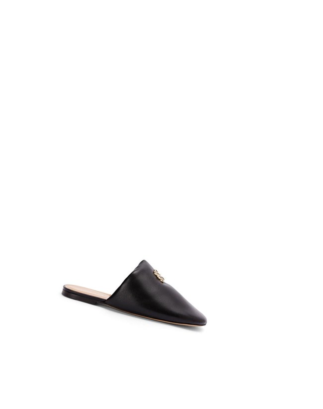 Loewe Padded Anagram mule in lambskin Negros | TABCD-3801