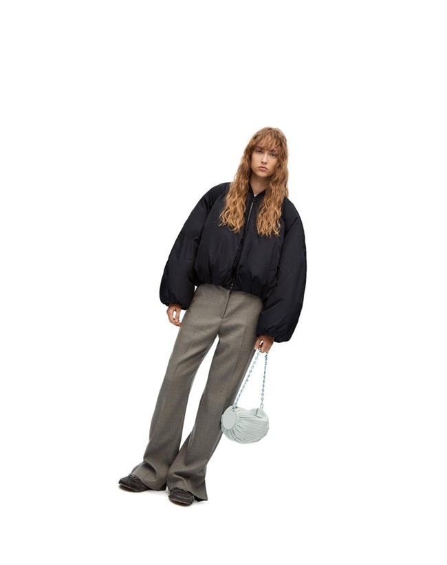 Loewe Padded bomber jacket in nylon Negros | IGZOA-0129