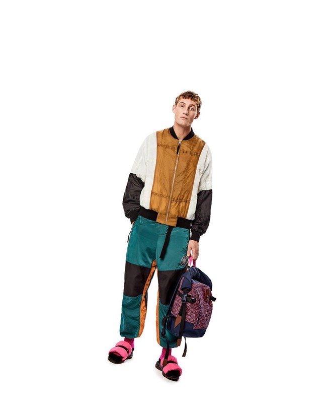 Loewe Parachute patchwork bomber Multicolor | XJGBZ-3526