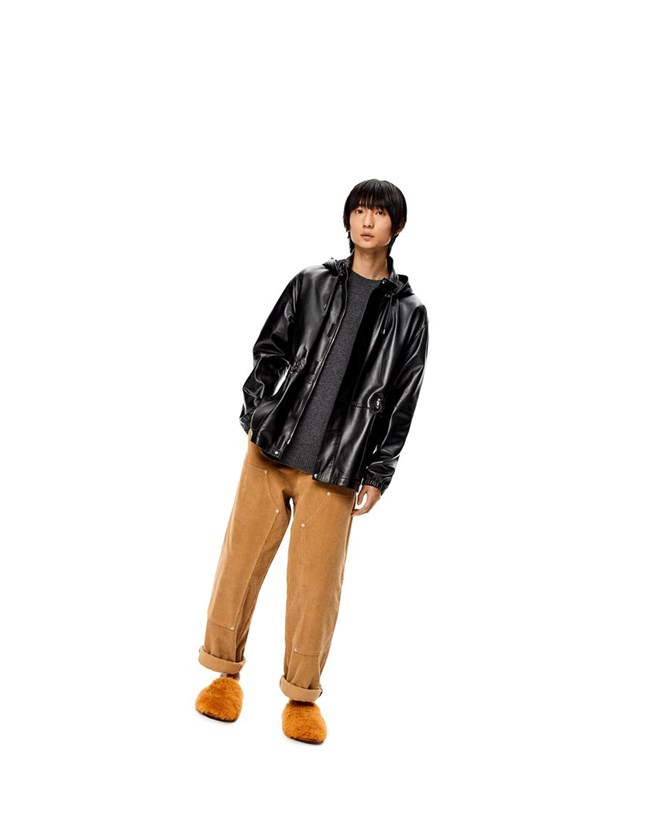Loewe Senderismo jacket in nappa Negros | ZXGMP-8643