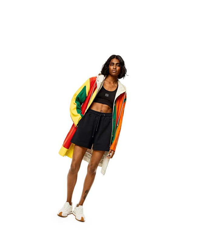 Loewe Shorts in cotton Negros | FIXQP-5093