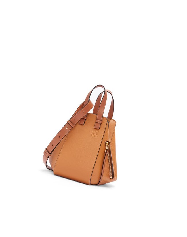 Loewe Small Hammock bag in soft grained calfskin Azules | FKTIY-4820