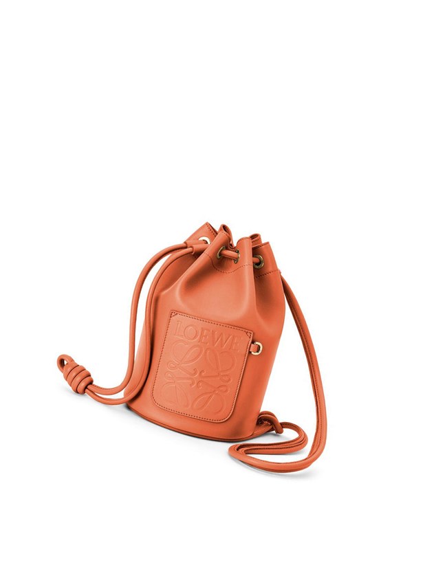 Loewe Small Sailor bag in nappa calf Coral | DMOUR-1650