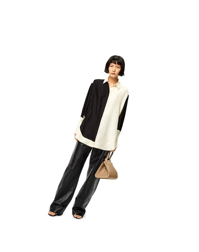 Loewe Trousers in nappa Negros | SPIZU-8167