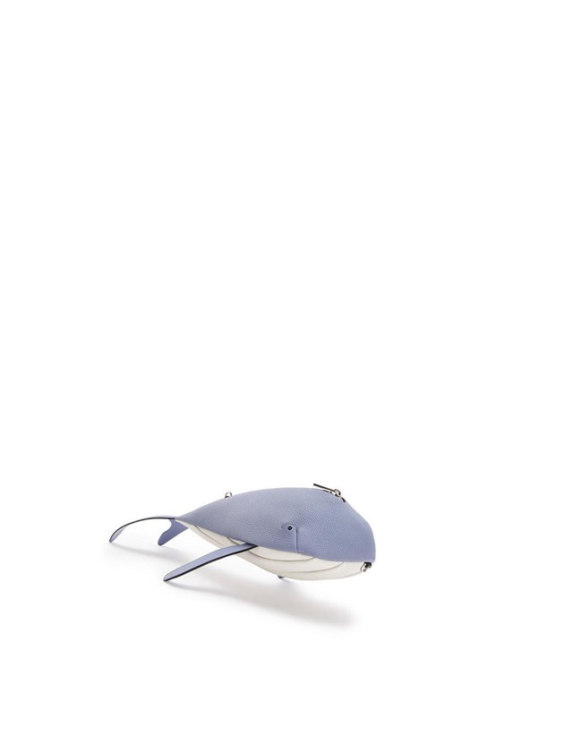 Loewe Whale bumbag in soft grained calfskin Blancos | RBQKC-1260