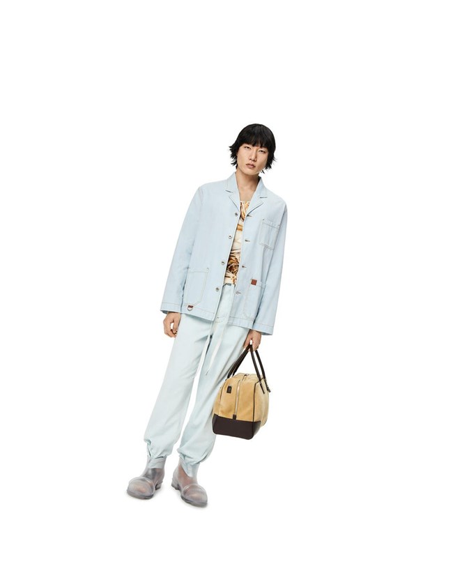 Loewe Workwear jacket in denim Azules | DPMZH-7824